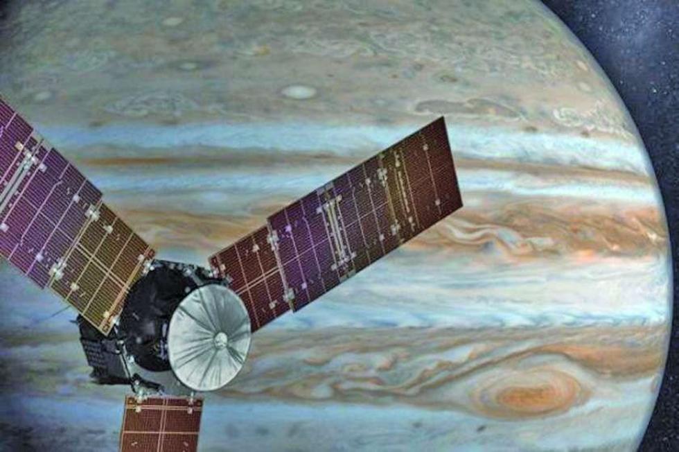 Sonda Juno llega a órbita de Júpiter a descifrar enigmas