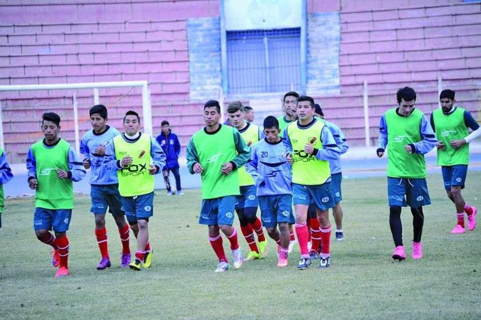 La banda roja trabajará en espacio reducido