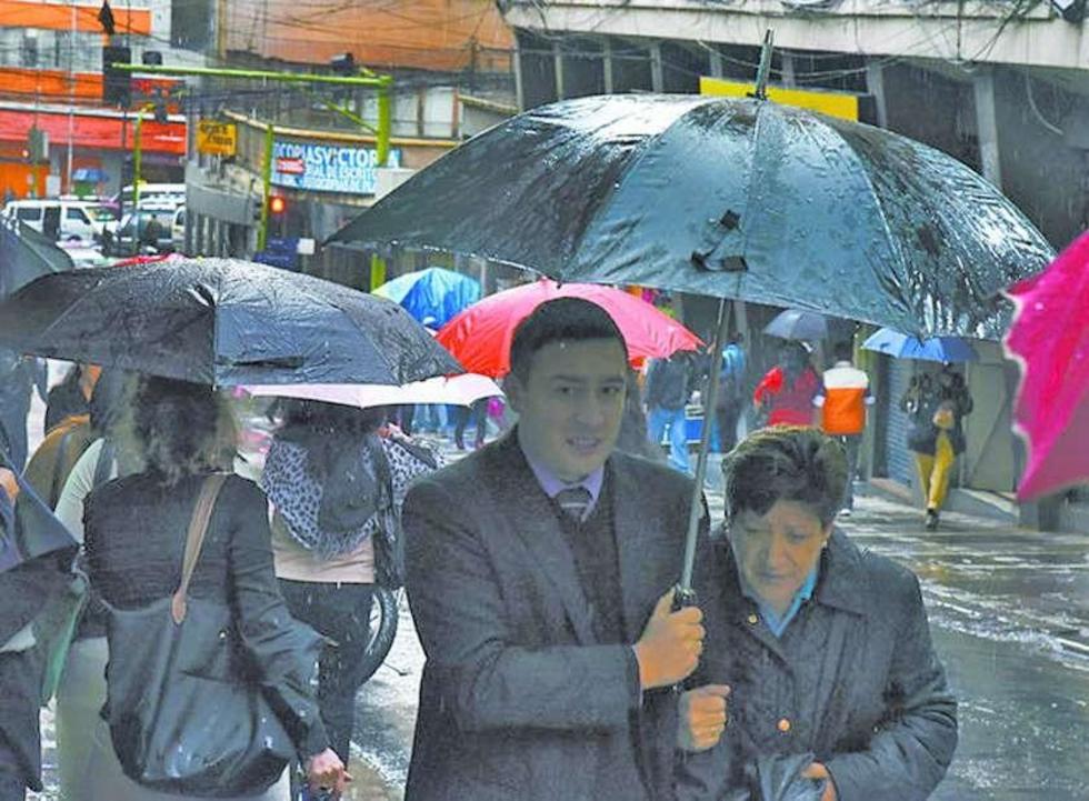 Se registrará exceso de lluvia en cuatro regiones
