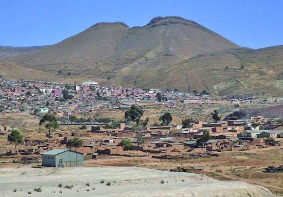 Hallan zinc superficial en la región potosina de Llallagua