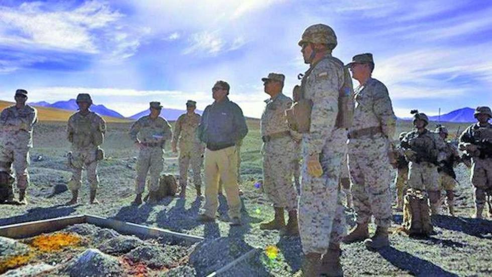 Cuestionan el ejercicio militar de Chile cerca de frontera boliviana