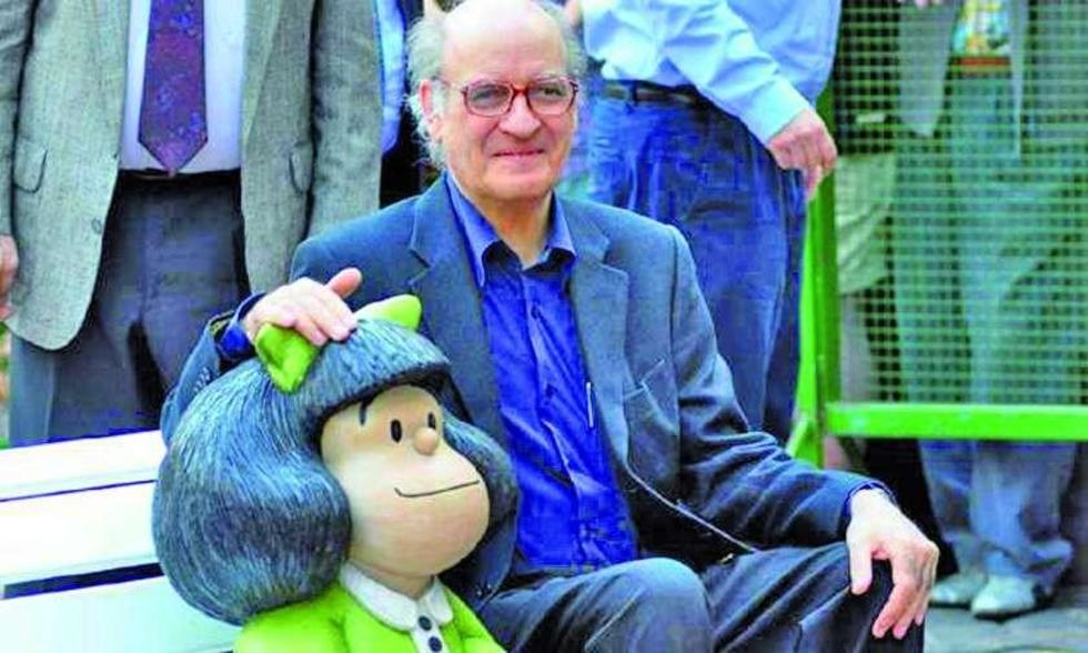 Quino, el padre de Mafalda,  celebra los 84 años de vida