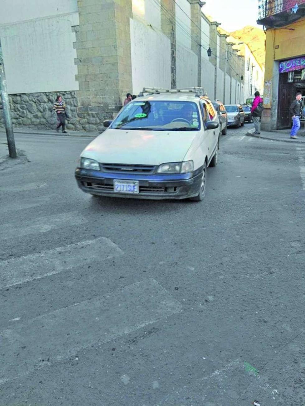 Vehículos con las placas de otras regiones están en Potosí
