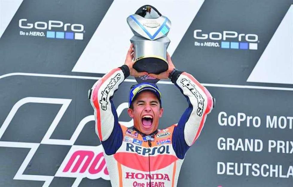 Márquez gana el Gran Premio de Alemania