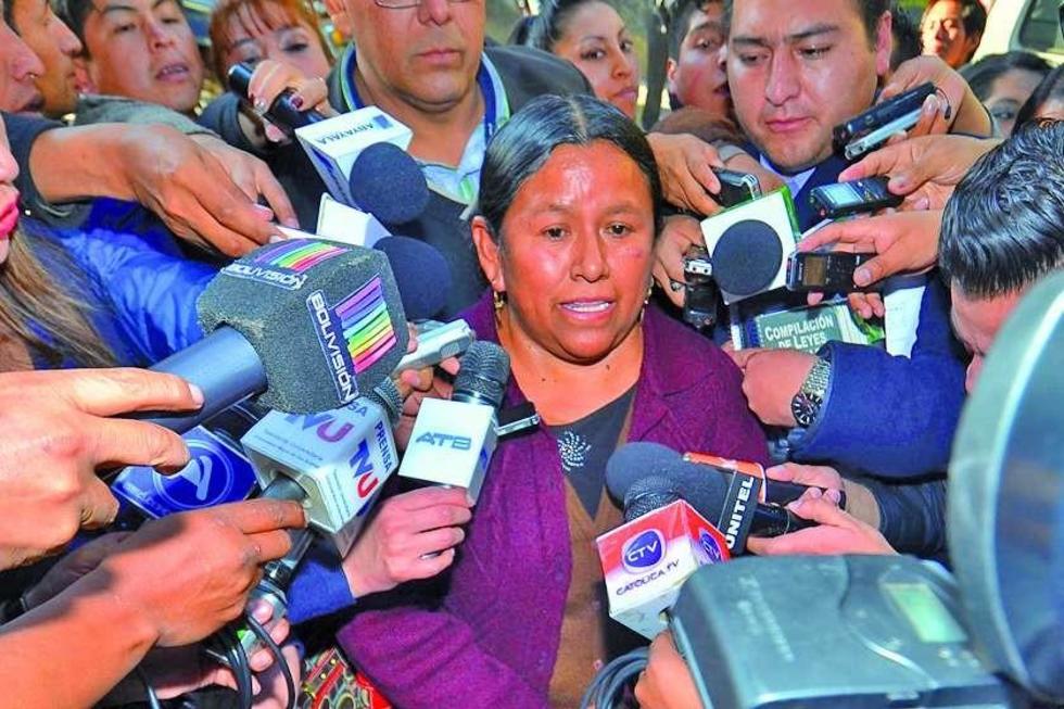 Declaran receso en declaración de Achacollo por el caso Fondioc