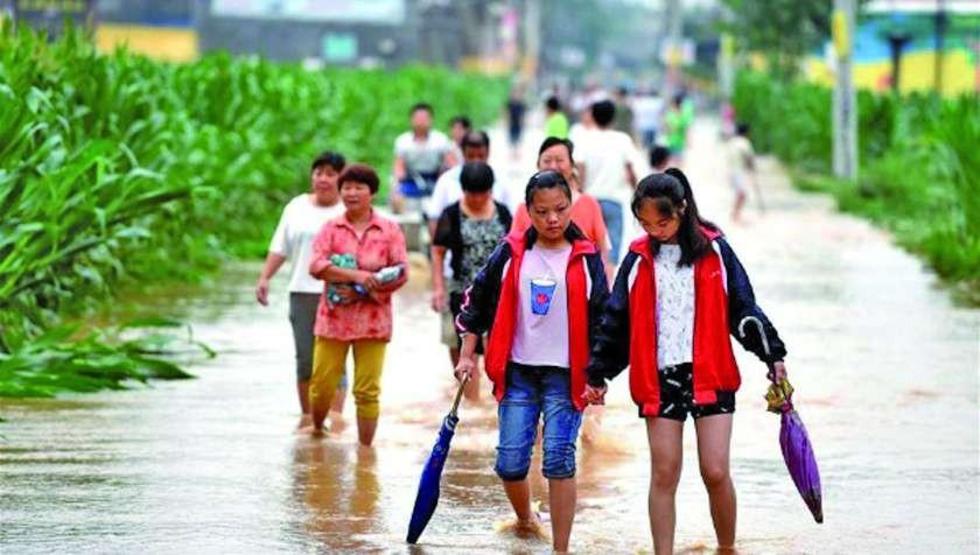 El temporal de lluvias en norte y centro de China causa 42 muertos