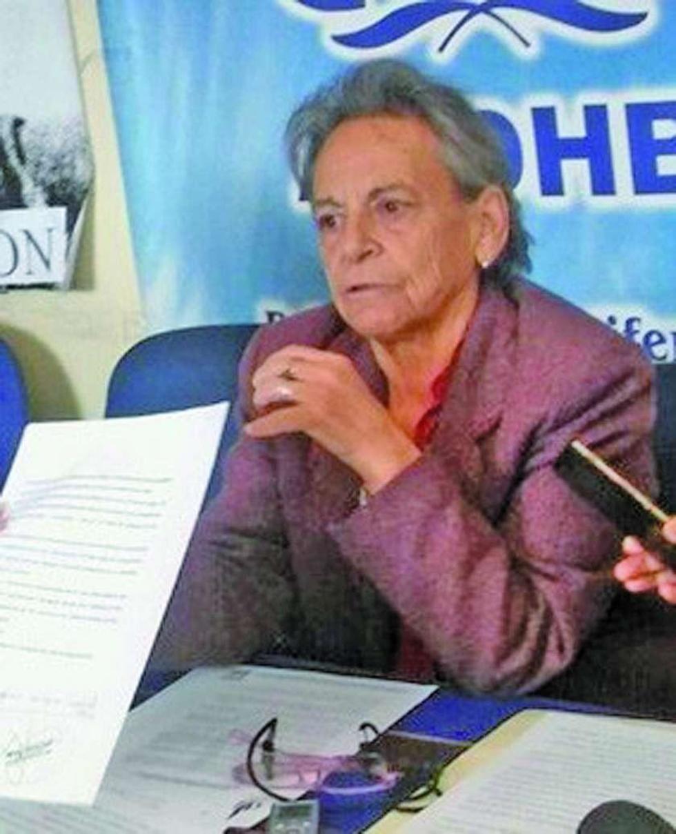 Solicitan la renuncia de la presidenta de la APDHB