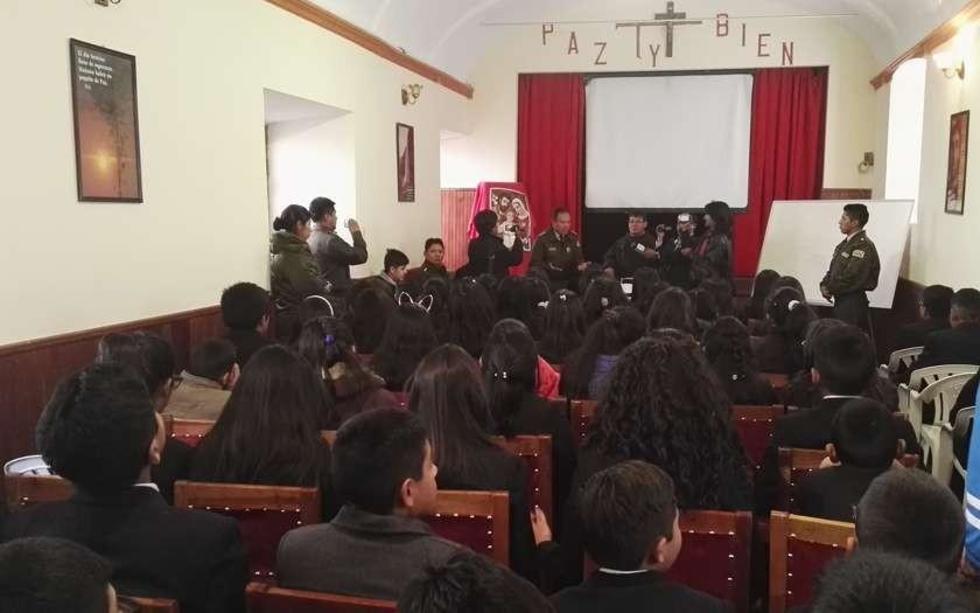 Policía inicia segunda fase de socialización sobre seguridad a estudiantes