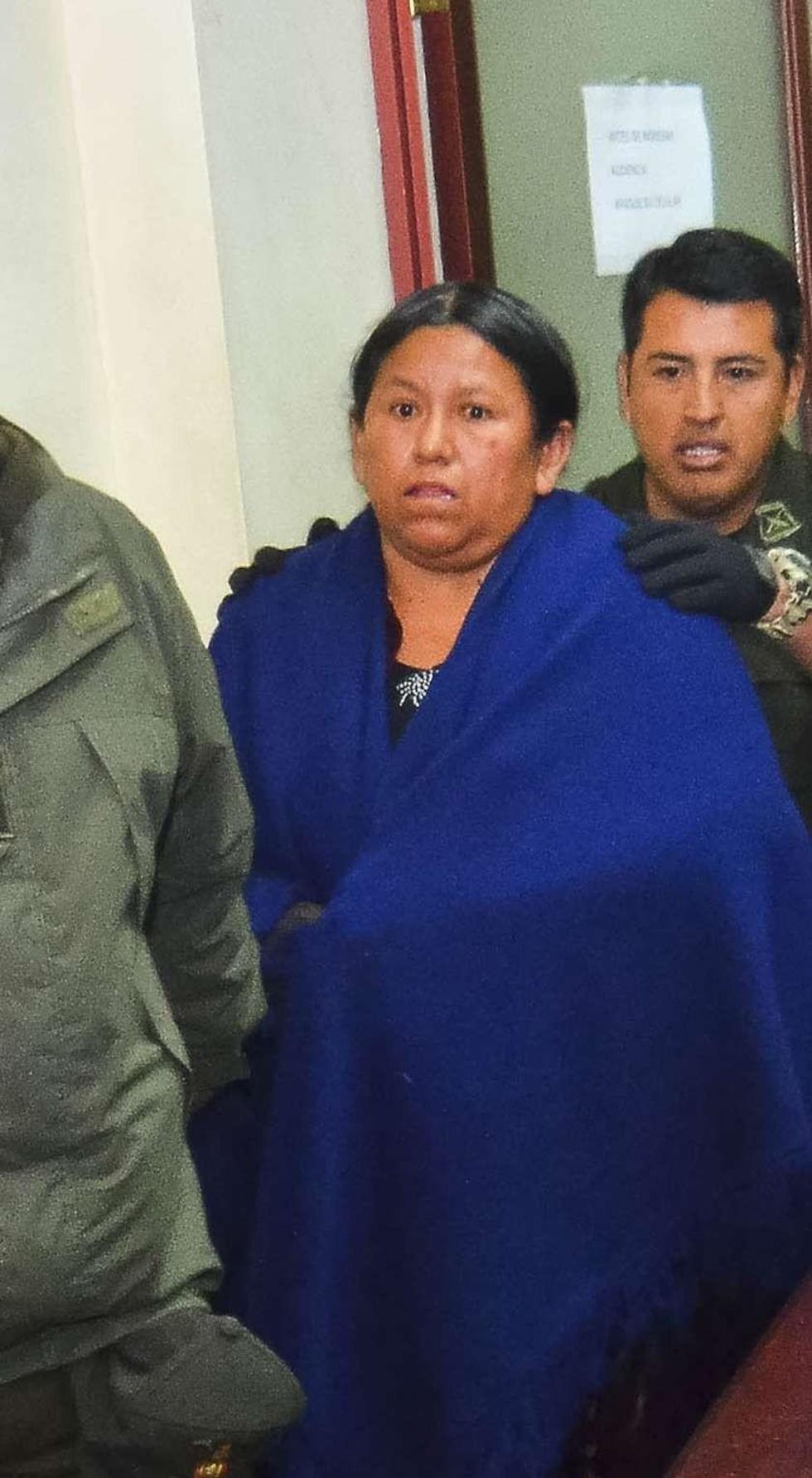 La defensa de Nemesia Achacollo apela la decisión de encarcelarla