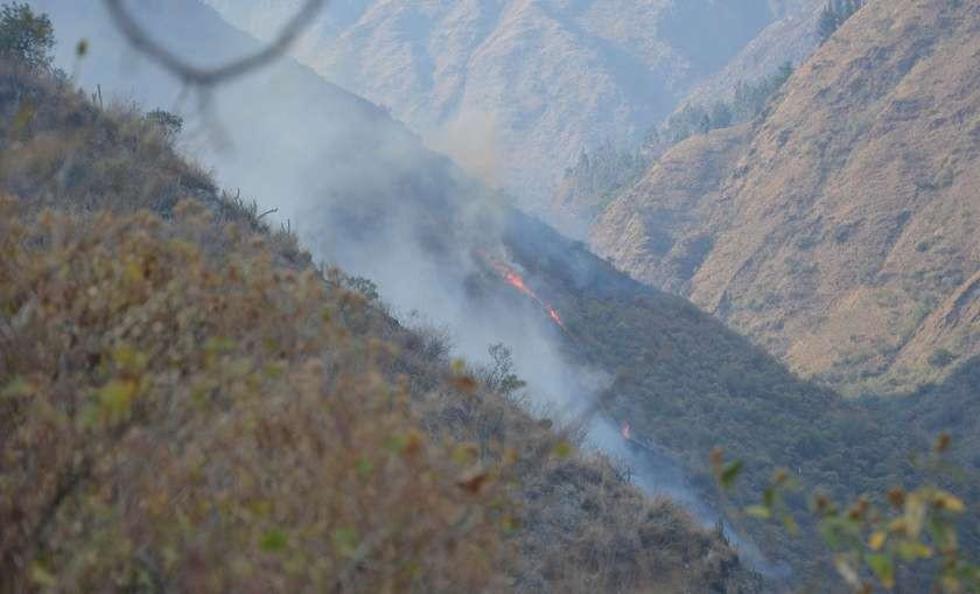 Fuego en el Tunari afecta más 5 mil hectáreas de vegetación
