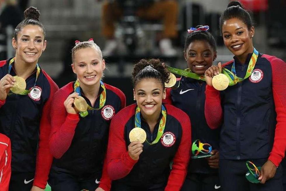 Estados Unidos logra oro en gimnasia en los JJ.OO.