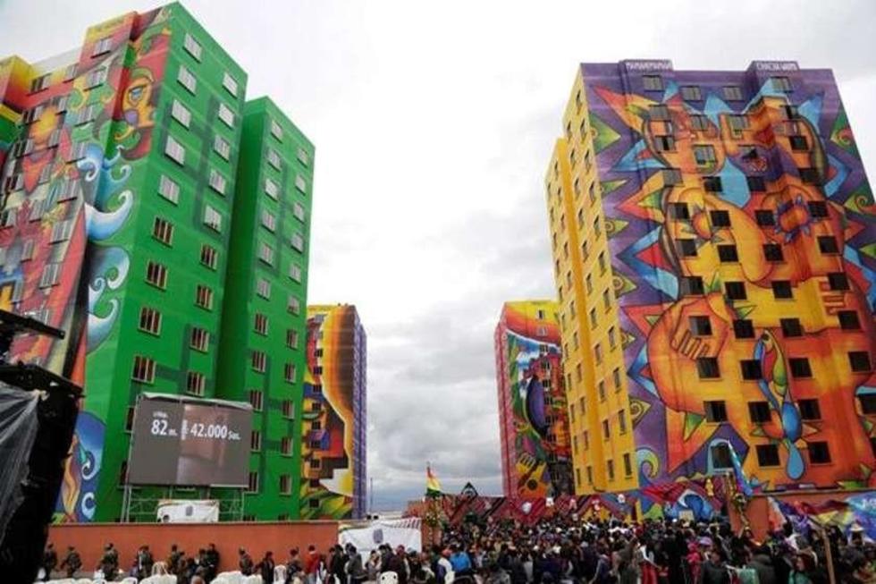 Familias denuncian deterioro en el condominio Wiphala