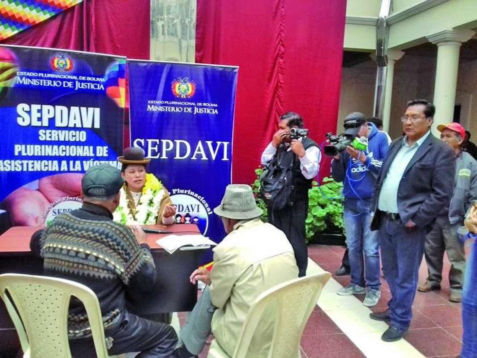Sepdavi atendió 3.400 casos en apoyo a víctimas de delito penal 