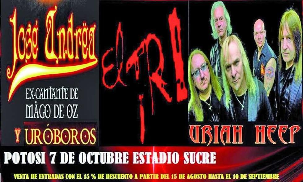 Confirman mayor concierto de rock