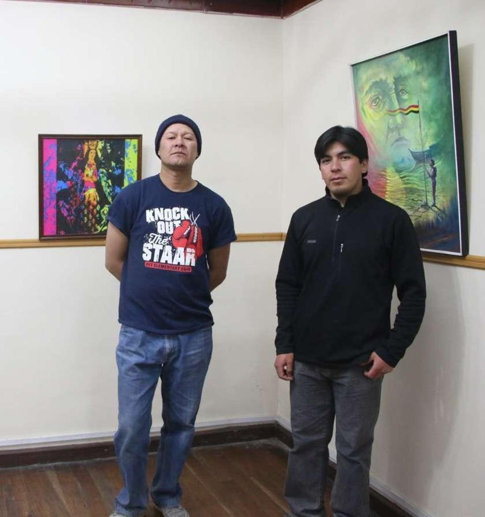 Artistas plásticos de Oruro abren muestra de pinturas