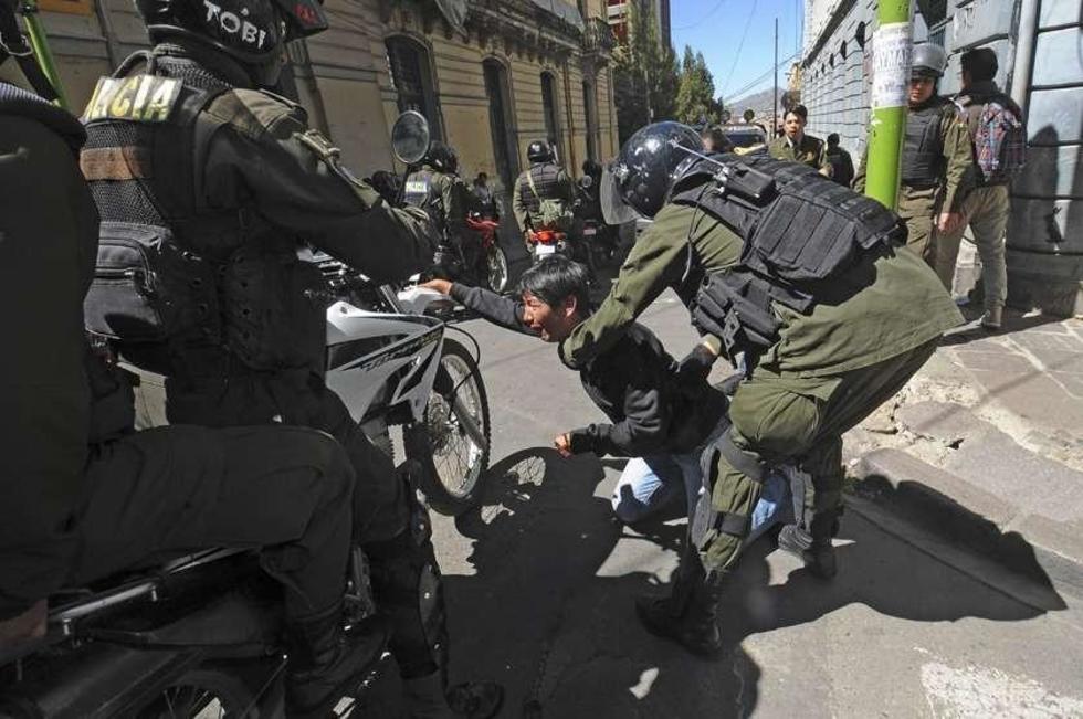 NN.UU. critica a Bolivia por la represión a los discapacitados 