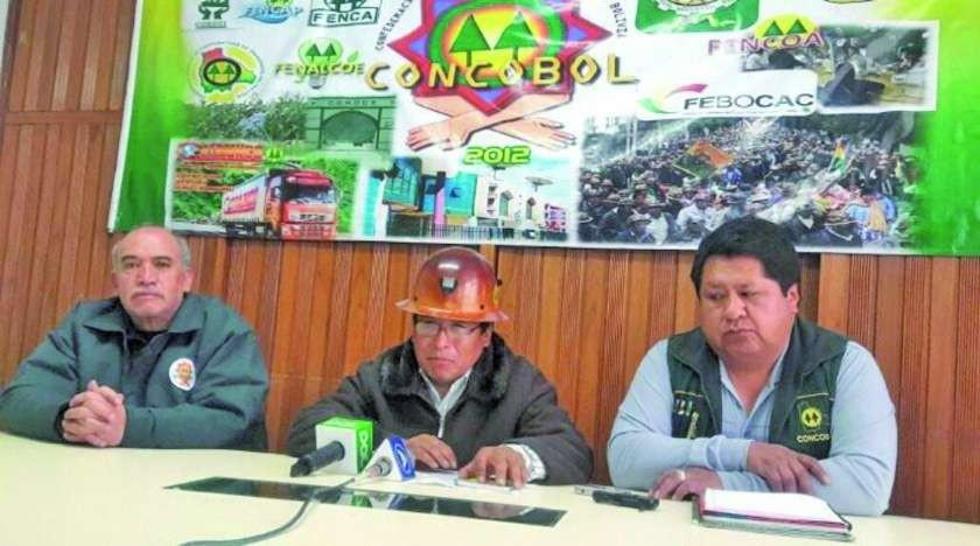 Concobol aceptó que los socios de cooperativas paguen Bs 0,50