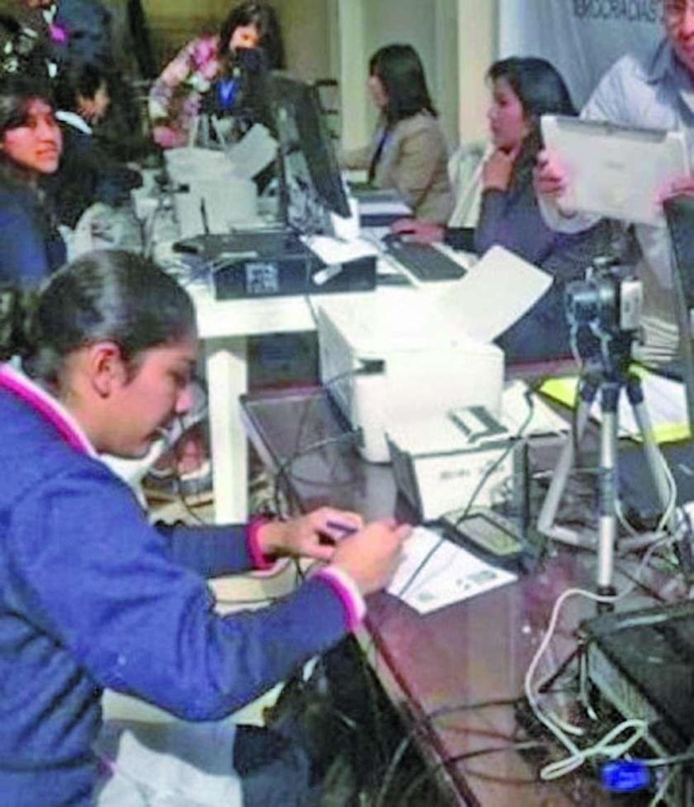 Sereci registra 2.284 personas en primeros 3 días de empadronamiento