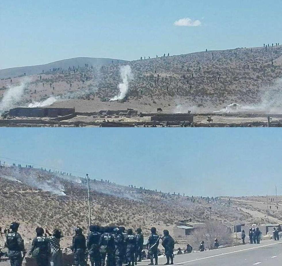 Otra jornada de bloqueo termina con varios heridos y amenazas