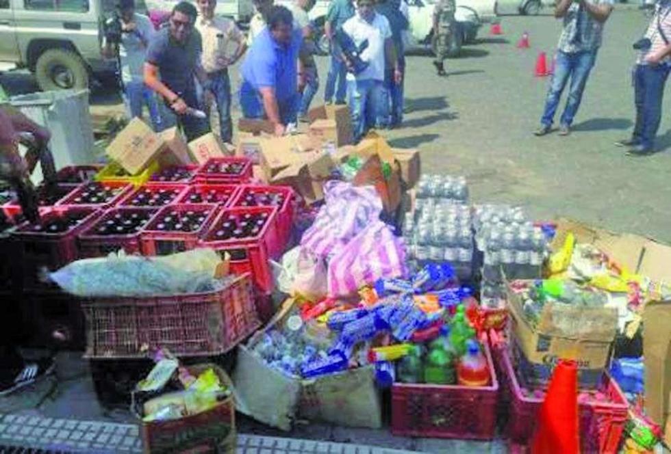 Destruyen ocho toneladas  de productos peligrosos 