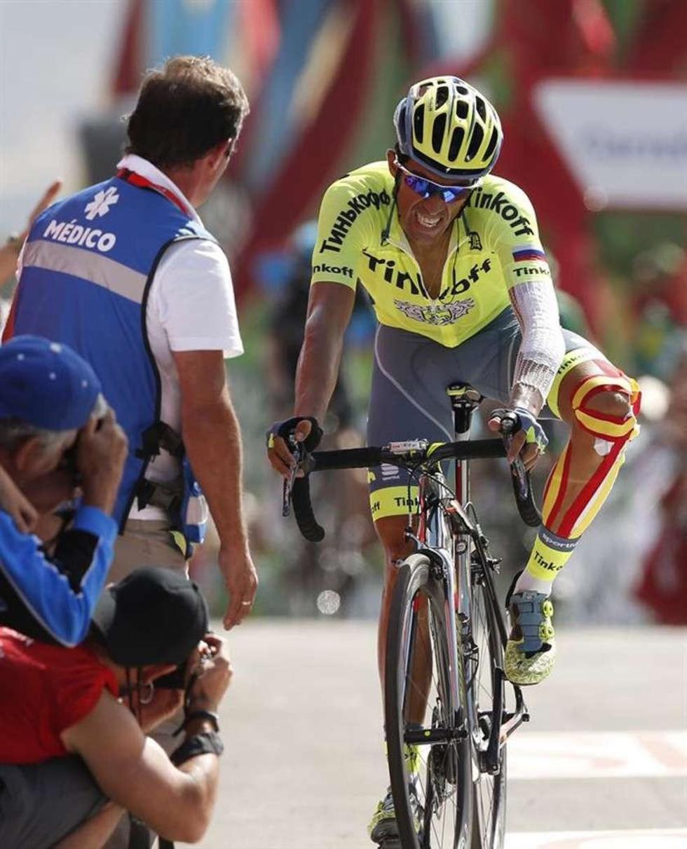 Contador tomará la salida pese a tener dolores