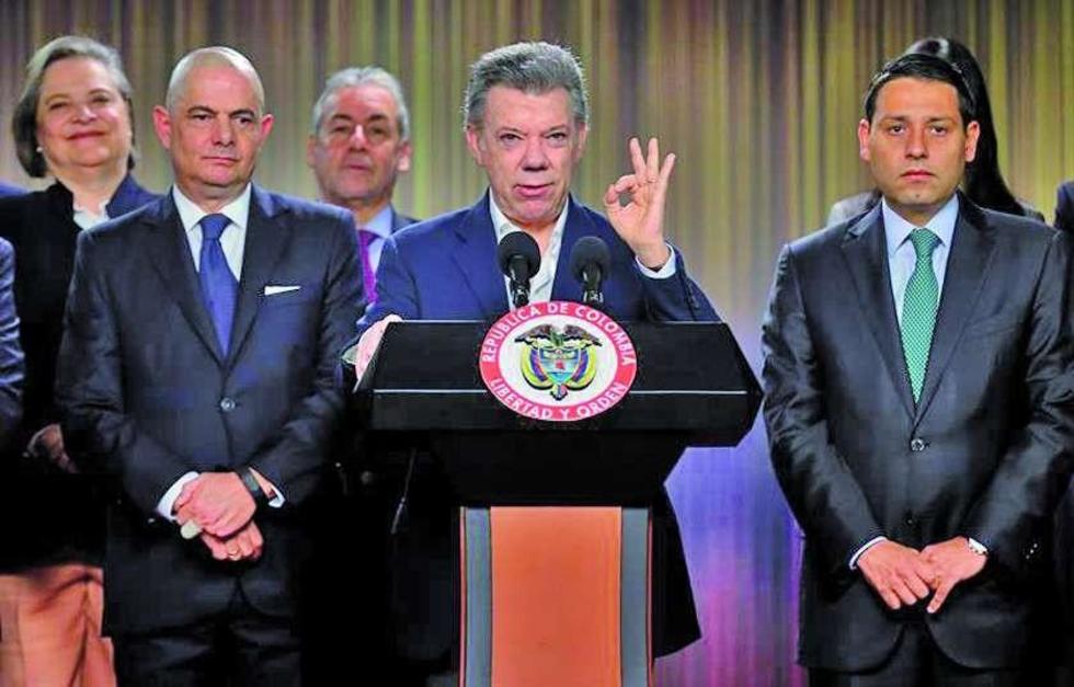 Colombianos decidirán el 2 de octubre si apoyan la paz