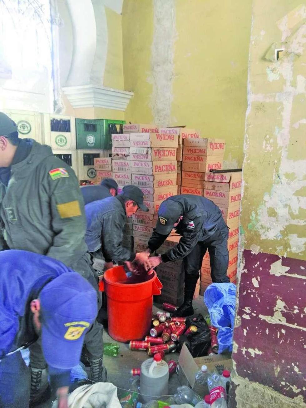 Bebidas con registro serán devueltas a los propietarios