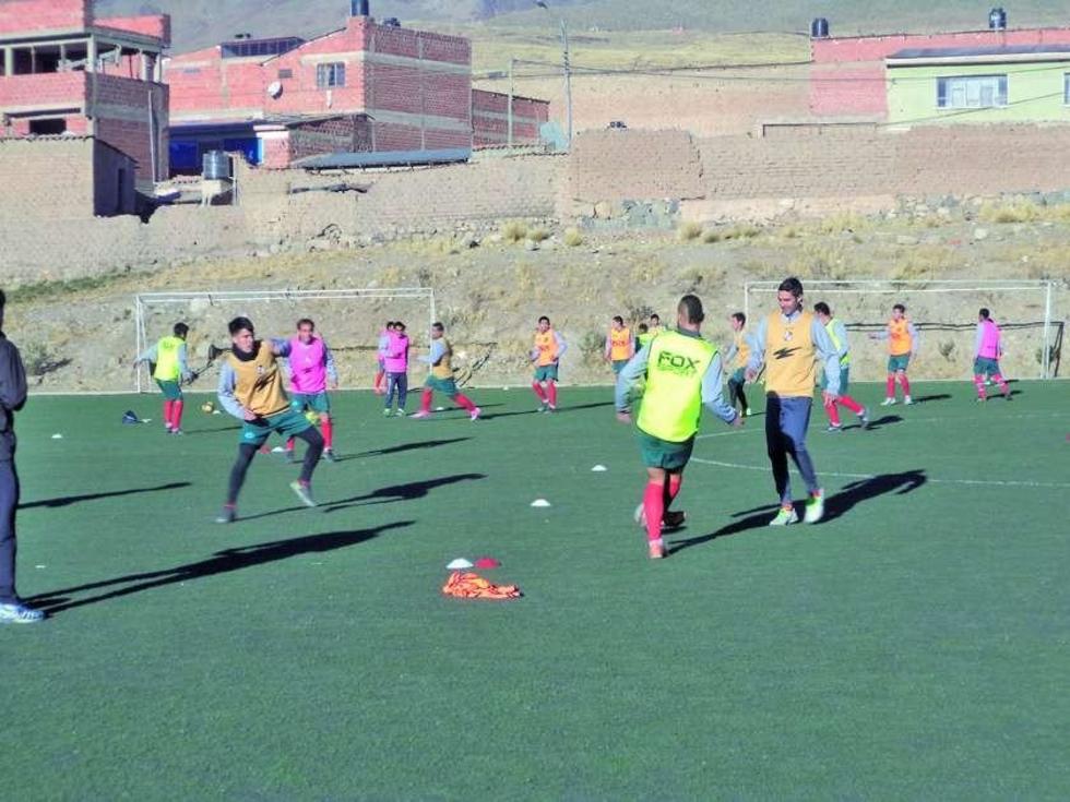 Nacional Potosí intensifica su trabajo con miras al clásico