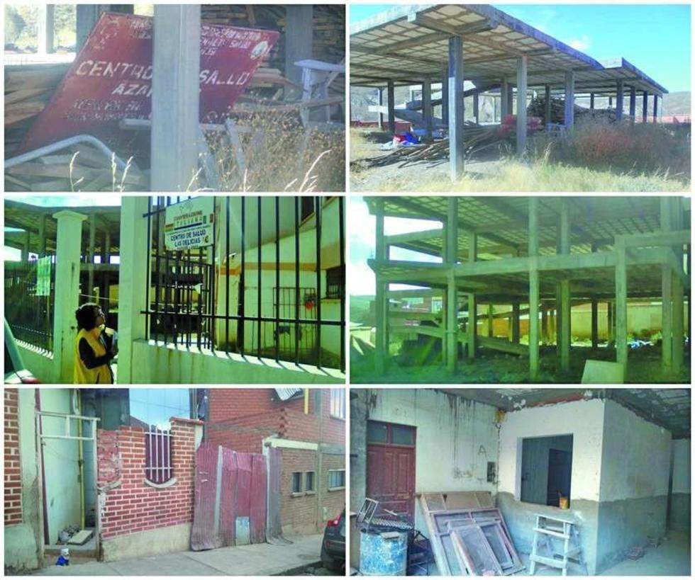 Obras municipales de salud están paradas y prevén su conclusión
