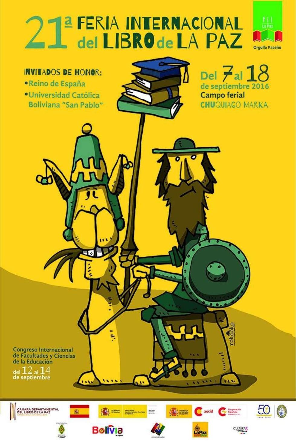 Feria del Libro en La Paz  acogerá a 150 expositores