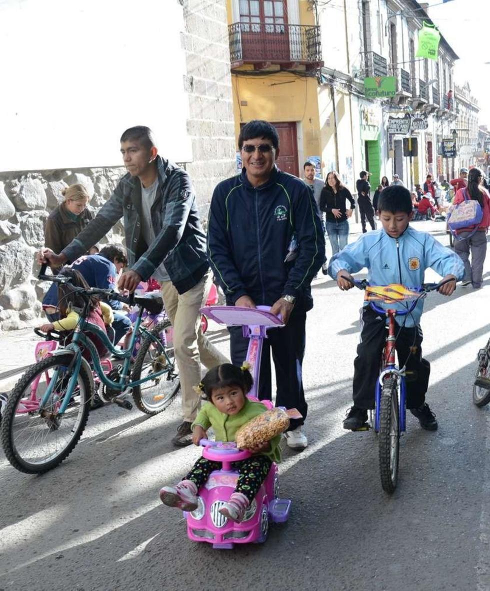 Mañana Potosí vivirá el día del peatón y del ciclista
