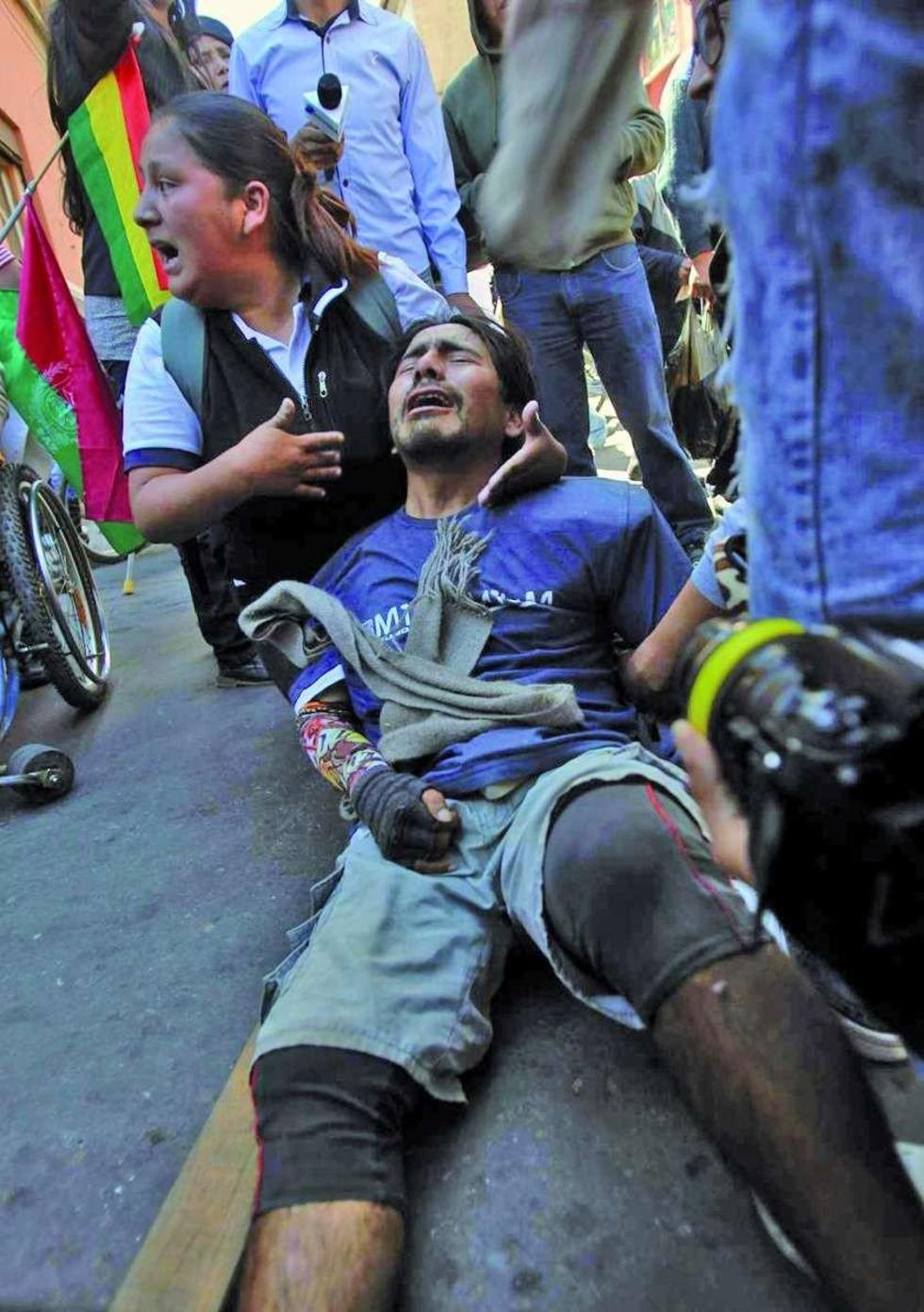 La ONU pide a Bolivia investigar represión contra discapacitados