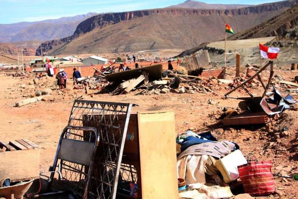 Alcaldía demuele 15 casas que estaban edificadas ilegalmente