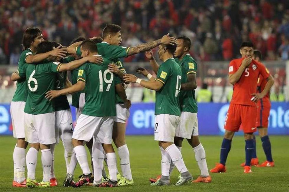 Bolivia y Chile van a la FIFA