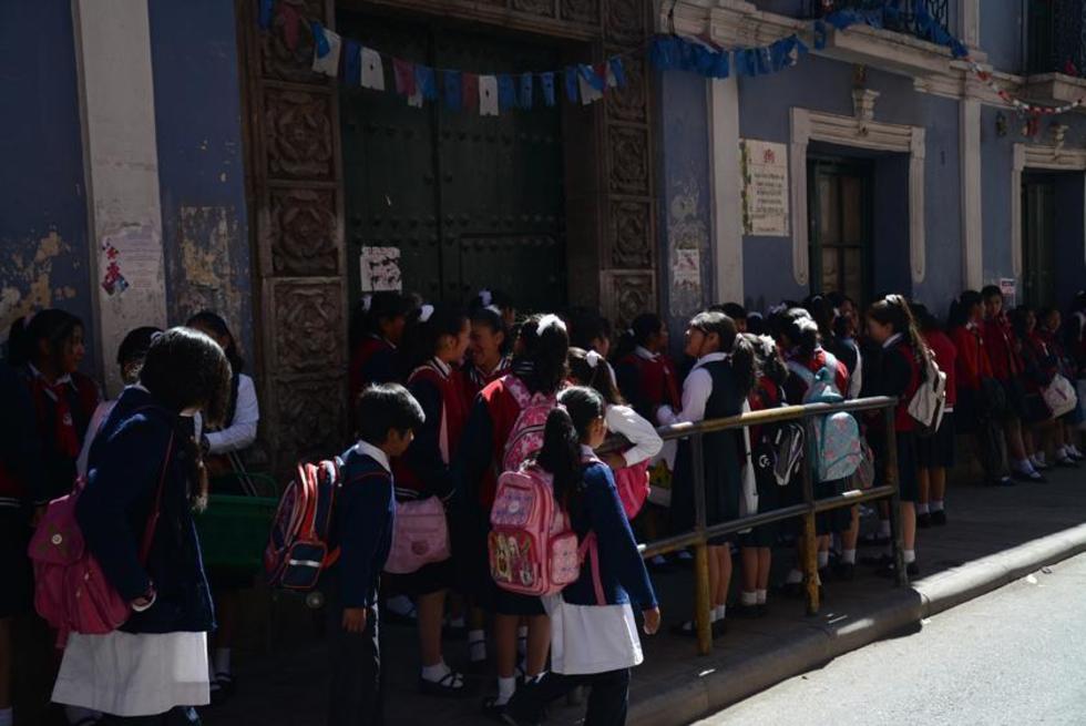 Los estudiantes entrarán en horario regular desde el próximo lunes 19