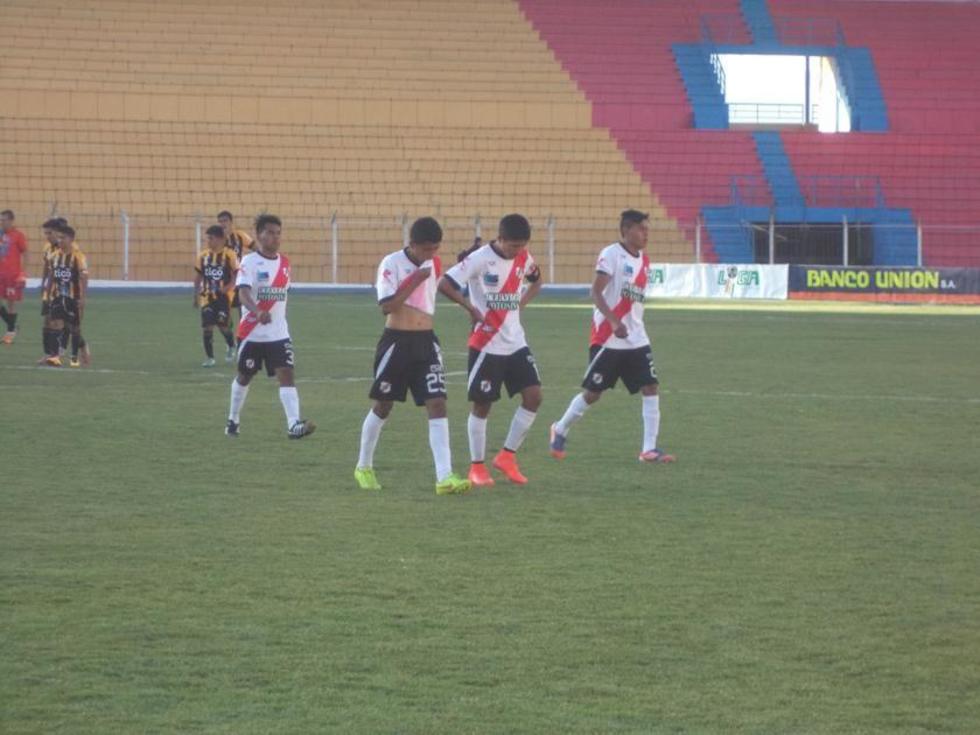La banda roja cae por goleada ante el Tigre de Achumani