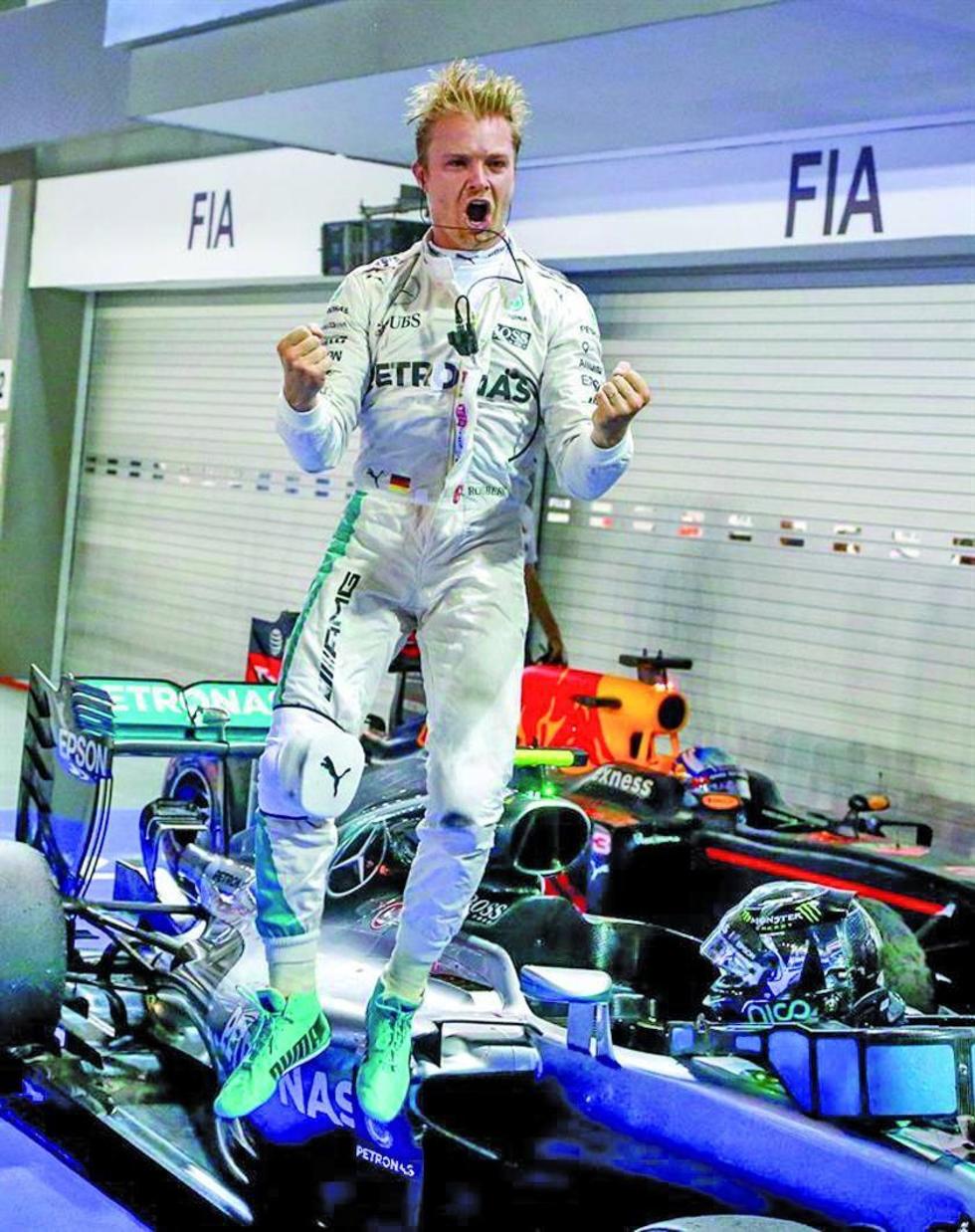 Rosberg gana el GP de Singapur
