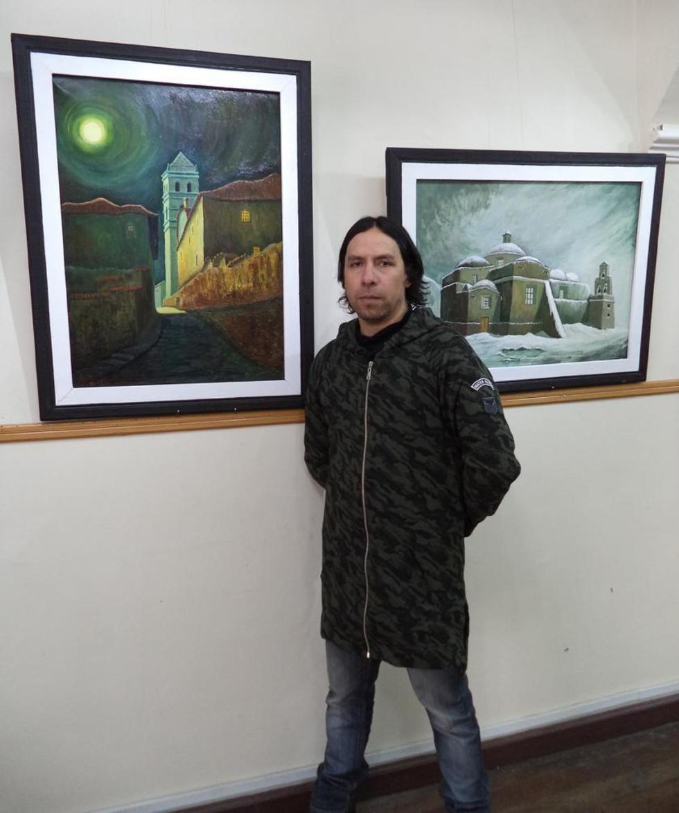 El artista plástico potosino Pablo Corso expone obras