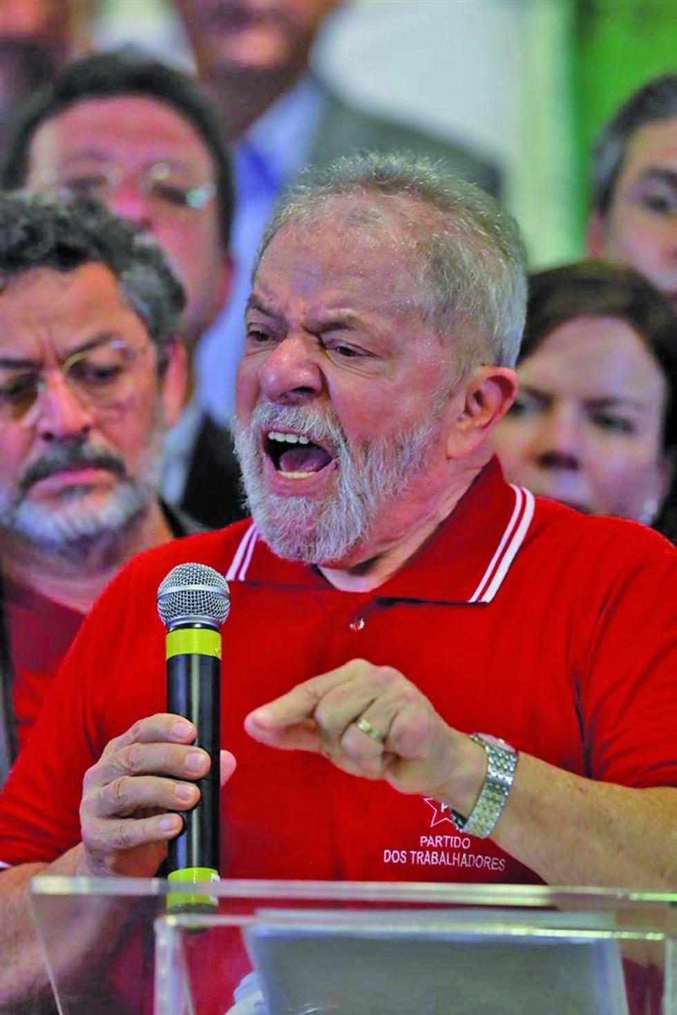 Un juez acepta cargos en contra el expresidente Lula da Silva