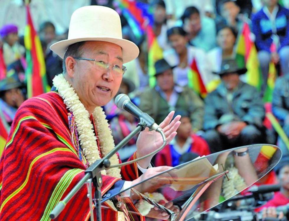 Morales buscará que Ban Ki-moon se pronuncie sobre la demanda del mar