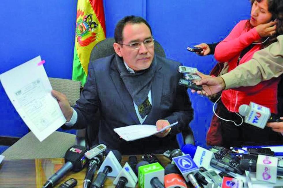 Fiscalía de La Paz abrirá investigación del caso Corimexo