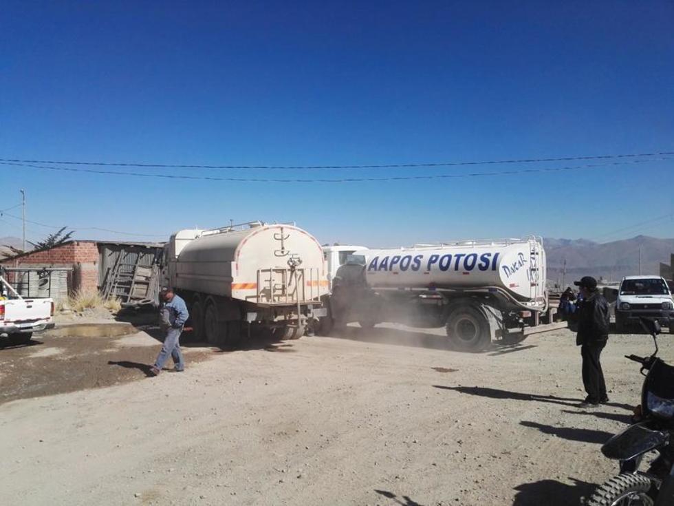 Aapos anuncia restricción en acceso al agua potable