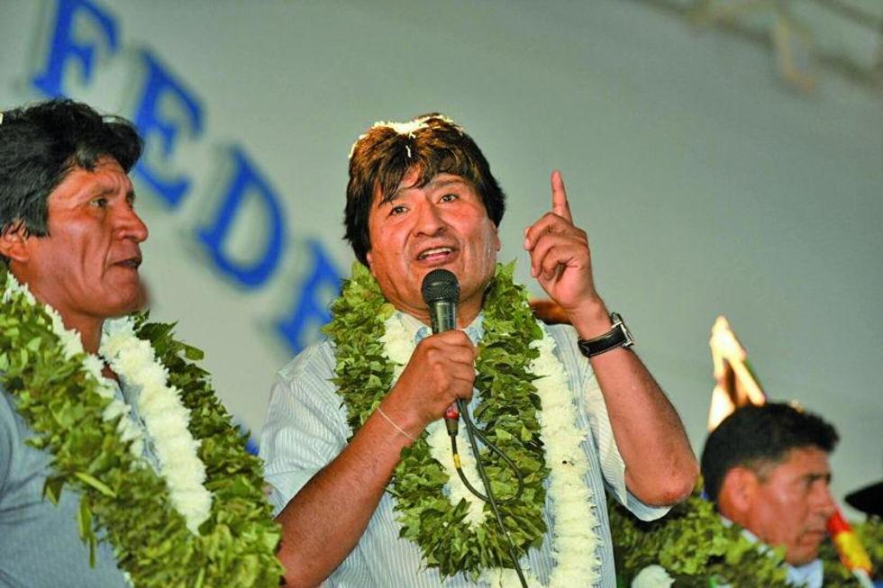 Evo pretente batir el récord de Víctor Paz