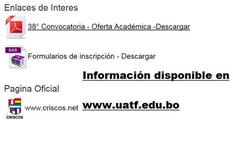 UATF convoca a becas para estudiar en cuatro países