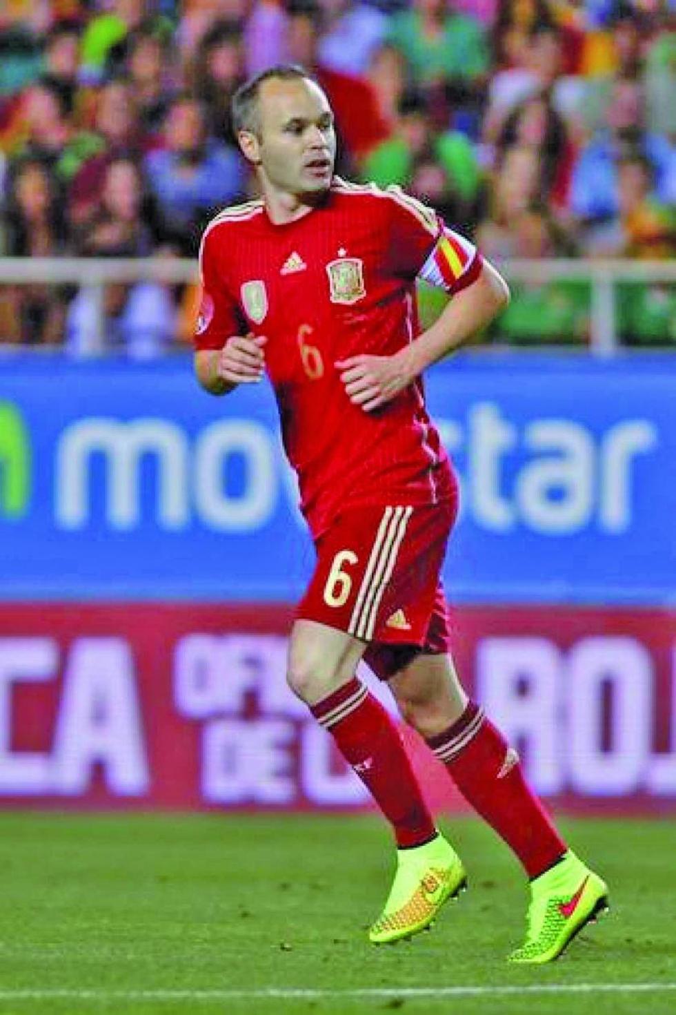 Iniesta vuelve a la selección española