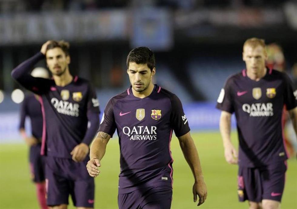 Barcelona vuelve a tropezar en Balaídos ante Celta