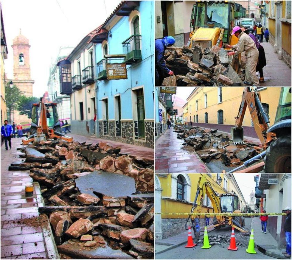 Comienza el plan integral de la peatonalización en el Distrito 6