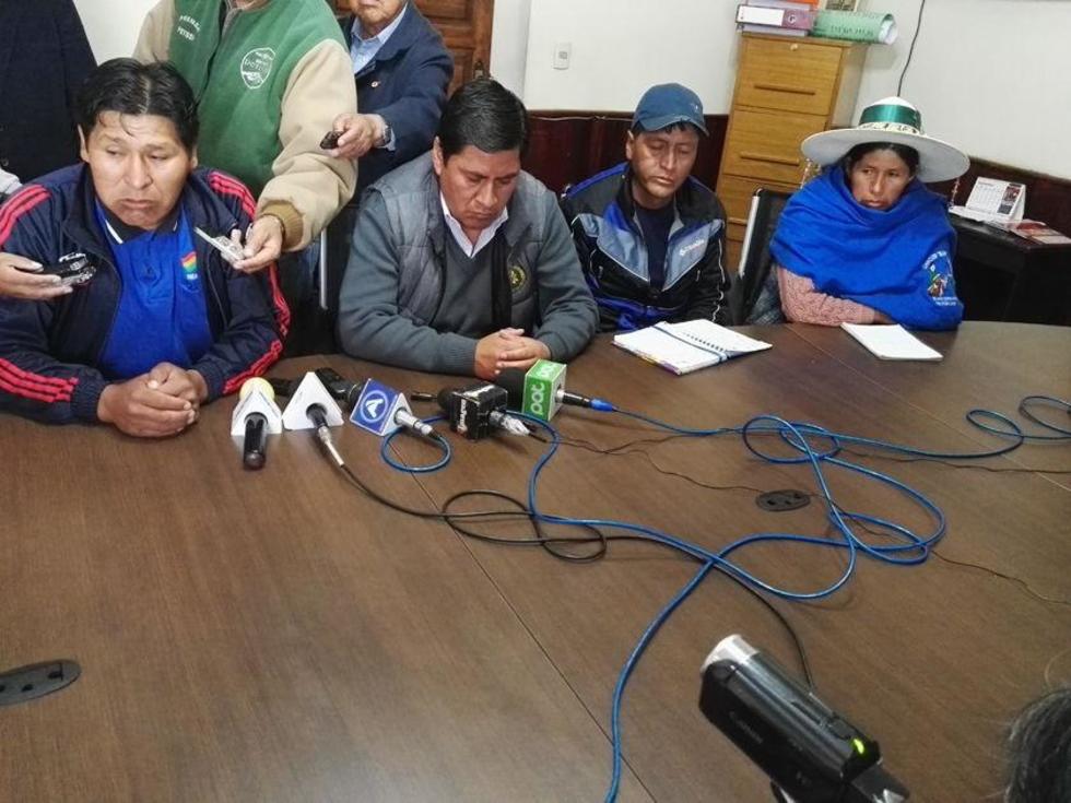 Campesinos del norte apoyan al gobernador