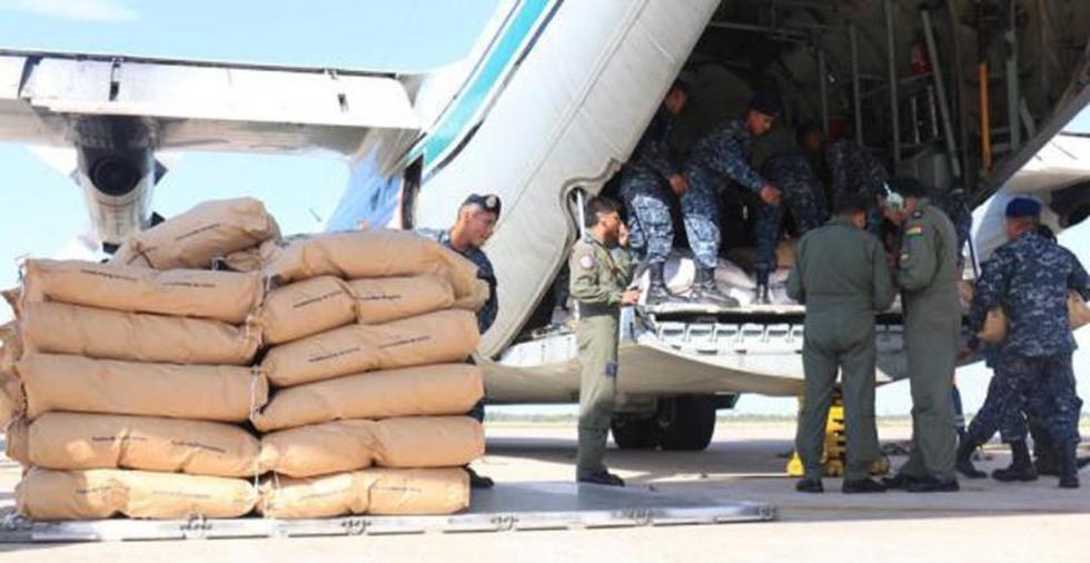 Bolivia envía 10 toneladas de alimentos para Haití