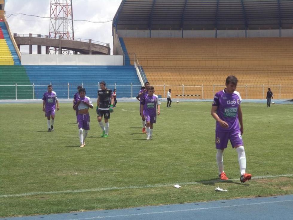 Real Potosí cae por goleada en su visita a la academia paceña